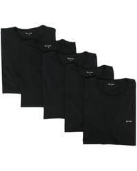 Paul Smith - T-Shirt Mit Logo-Print - Lyst