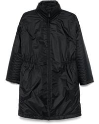 Emporio Armani - Nylon Midi Coat - Lyst