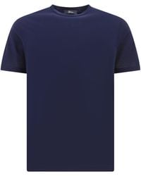Herno - Henno T -shirt Im Krepptrikot - Lyst