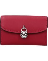 Michael Kors - Lyra Wallet/Dark Raspberry Leather - Lyst