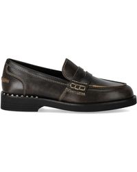 Ash - Winona Dark Loafer - Lyst