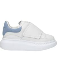 McQueen - Geschenkideen Sneaker Kinder Herren Leder weiß/himmlisch - Lyst