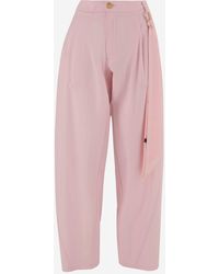 DARKPARK - Pantalones de algodón con detalle decorativo Phebe de - Lyst