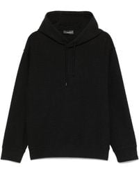 Emporio Armani - Sudadera corta con capucha y logo - Lyst
