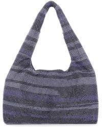 Kara - Rhinestones Mini Handbag - Lyst