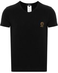 Versace - T-shirts And Polos Black - Lyst