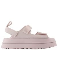 UGG - W Goltennglow Sandales Synthétique rose - Lyst