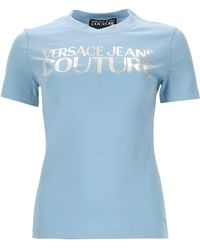 Versace Jeans Couture - T-Shirt Con Logo - Lyst