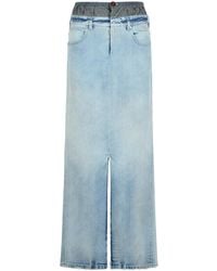 Maison Margiela - Denim Skirt - Lyst