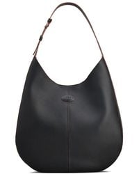 Tod's - Tod 's DI -Bag mittelgroßer Leder -Hobo -Tasche - Lyst