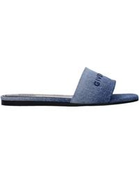Givenchy - Slippers And Clogs Fabric/Denim - Lyst