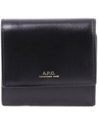 A.P.C. - Lois kompakte Brieftasche - Lyst
