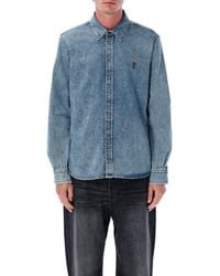 Ami Paris - Adc Denim Shirt - Lyst
