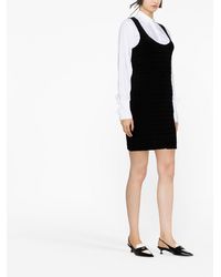 Ganni - Trägerkleid Mit U-Ausschnitt - Lyst