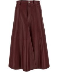 Haikure - 'mid Serenity Leather' Rok - Lyst