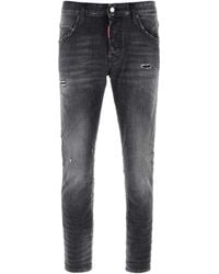 DSquared² - Stretch Denim Skater Jeans - Lyst