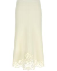 Twinset - Gonna Di Inserimento Di Organza Set Gemella - Lyst