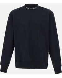 Versace Jeans Couture - Katoen Zwart Sweatshirt - Lyst