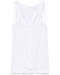 Helmut Lang - Strap Racer Tank Top - Lyst