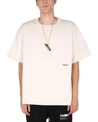 Ambush - Padded T-Shirt With Embroidered Logo - Lyst