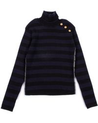 Balmain - Strickpullover - Lyst