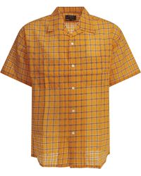 Beams Plus - "Open Collar Nylon Airy Plaid" Casual Shirt - Lyst