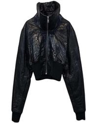 Rick Owens - Padded Leather Bomber Jacket - Lyst