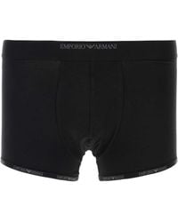 Emporio Armani - Stretch Cotton Boxer Set - Lyst