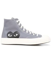 COMME DES GARÇONS PLAY - Comme Des Garçons X Converse All Star High-Top Sneakers - Lyst