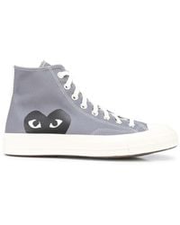 COMME DES GARÇONS PLAY - Comme Des Garçons X Converse All Star High-Top Sneakers - Lyst