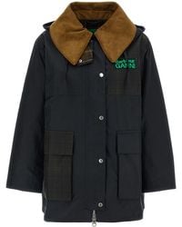 Barbour - Parka X Ganni Puffer Jackets - Lyst