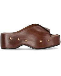 MISS OLIVIA - Carola Coffee Mules - Lyst