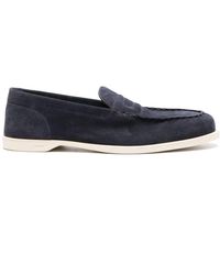 John Lobb - Pace Wildleder-Loafer - Lyst
