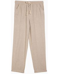 Isabel Marant - Écru Trousers With Drawstring - Lyst