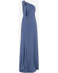 Ralph Lauren - One-Shoulder Dress - Lyst