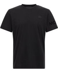 Moncler - Logo T -shirt - Lyst