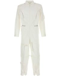 Prada - Cotton Jumpsuit - Lyst