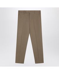 PT Torino - Dark Cotton Trousers - Lyst