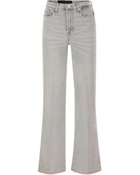 7 For All Mankind - Modern Dojo Tailorless Flare Luxe Vintage Denim Jeans - Lyst