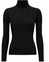 LA ROSE - H Neck Coste Cash/Silk - Lyst