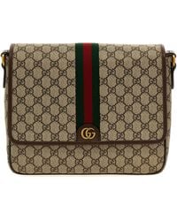 Gucci - 'ophidia' Medium Schoudertas - Lyst