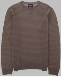 Giorgio Armani - Crew-Neck Virgin Wool Jumper Jumpers - Lyst