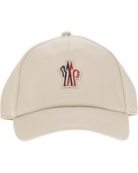 Moncler - Gorra de béisbol de gabardina de algodón grenoble moncler - Lyst