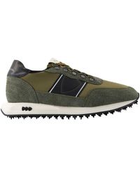 Philippe Model - Visitez des baskets basses Philippe Modèle en cuir vert - Lyst