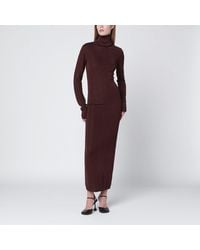 Entire studios - Turtleneck Dress - Lyst