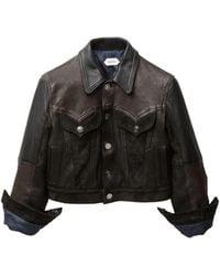 Versace - Jack Met Knopen En Patch - Lyst