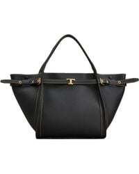 Tod's - Small Leather Tote Bag - Lyst