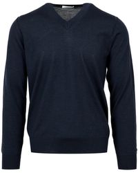 Paolo Pecora - Sweaters Blue - Lyst