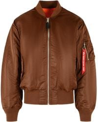 Alpha Industries - Powder Ma-1 Heritage Nylon Bomber Jacket - Lyst