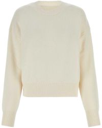 Givenchy - Ivory Cashmere Sweater - Lyst